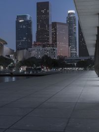 Los Angeles Cityscape at Dawn