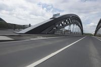 Cityscape of Frankfurt, Germany with architecture and bridge
