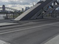Cityscape of Frankfurt, Germany with Modern Architecture and Bridge