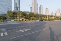 Cityscape of Guangzhou, China - Futuristic Architecture and Skyscrapers in Urban Metropolitan Area