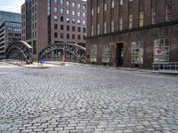 Cityscape of Hamburg, Germany with Classic Architecture and Open Spaces