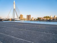 Cityscape of Holland at Dawn