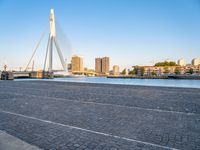 Cityscape of Holland at Dawn