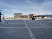 Cityscape of Holland Waterfront with Building and Bridge