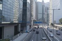 Cityscape of Hong Kong: High-rise Buildings Dominating the Skyline
