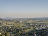 Cityscape of Italy: Tuscany in an Elevated View