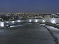 Cityscape of Los Angeles, California at Night