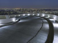 Cityscape of Los Angeles, California at Night