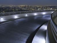 Cityscape of Los Angeles, California at Night