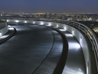 Cityscape of Los Angeles, California at Night