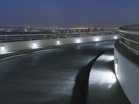 Cityscape of Los Angeles, California at Night