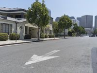 Los Angeles Cityscape with Clear Sky