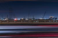 Cityscape: Reflection on Water at Night