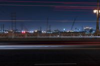 Cityscape: Reflection on Water at Night