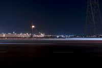 Cityscape: Reflection on Water at Night