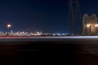 Cityscape: Reflection on Water at Night