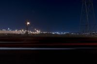 Cityscape: Reflection on Water at Night