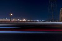 Cityscape: Reflection on Water at Night