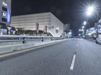 Nighttime Cityscape of Los Angeles, California, USA