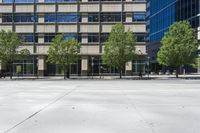 Cityscape with Office Building in Denver
