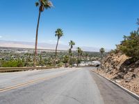 Cityscape of Palm Springs, California, USA