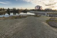 Dawn Cityscape Panorama in Markham, Ontario, Canada