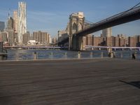 Cityscape panorama view of Manhattan, USA at dawn