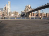 Cityscape panorama view of Manhattan, USA at dawn