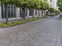 Cityscape of a Residential Area in Berlin, Germany