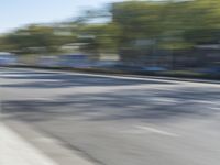 Cityscape Road with Grass in Urban Design