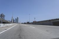 Cityscape with Skyscrapers in a Metropolitan Area