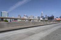 Urban Cityscape with Skyscrapers on a Clear Sky Day