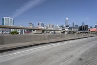 Urban Cityscape with Skyscrapers on a Clear Sky Day