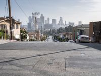 Cityscape of Suburban Los Angeles