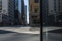 Cityscape of Toronto: Reflections and Clear Skies