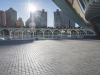 Cityscape of Valencia, Europe with Skyscrapers