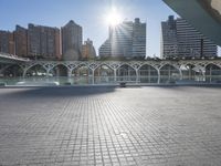 Cityscape of Valencia, Europe: Skyscrapers 003