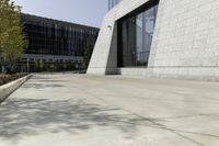 Cityscape view of Toronto office building with windows and modern architecture