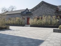 Classic Architecture - Beijing Stone Wall Facade 002
