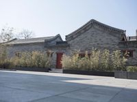 Classic Architecture of Beijing: Stone Wall Facade 004