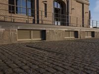 Classic Architecture in Berlin: Cityscape with Cobblestone Streets
