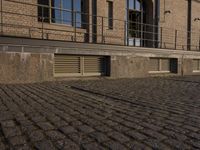 Classic Architecture in Berlin: Cityscape with Cobblestone Streets