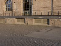 Classic Architecture in Berlin: Cityscape with Cobblestone Streets