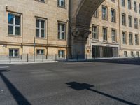 Classic Architecture in Berlin: Hard Shadows in Focus