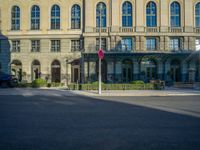 Classic Architecture in Berlin Street Sunshine