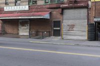Classic Architecture: Brick Wall in Manhattan