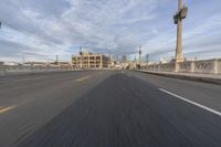 Classic Architecture Bridge on Urban Highway 001