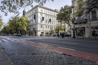 Classic Architecture in the City: Cobblestone Streets and Historic Buildings