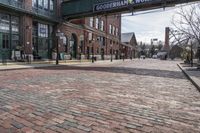 Classic Architecture and Cobblestone Streets in Toronto