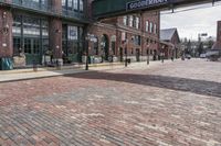 Classic Architecture and Cobblestone Streets in Toronto